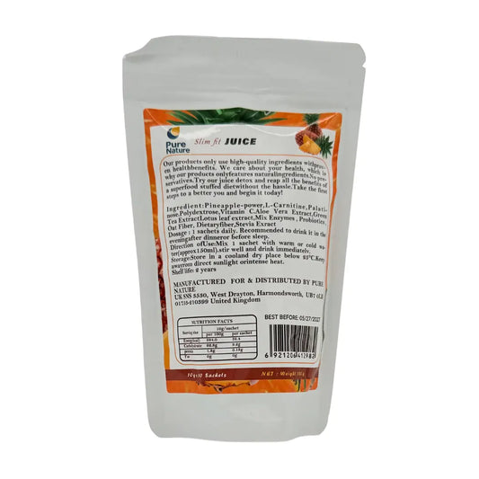 Pure Nature – Slim Fit Juice pineapple  flavor