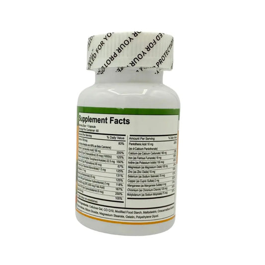 Pure Nature – Multivitamin & Minerals 60 Capsules