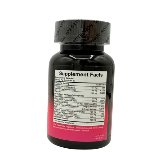 Pure Nature – Vitamin B Complex 60 Capsules