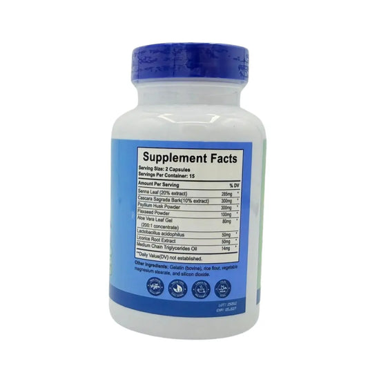 Pure Nature – 15 Day Gut & Colon Cleanse 30 Capsules