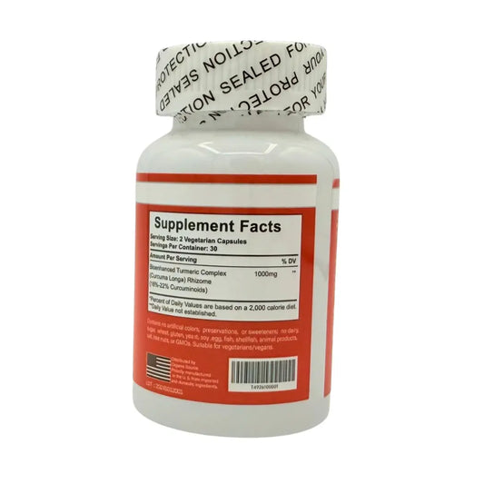 Organic Source – Turmeric Extra Strength 1000 mg (60 Capsules)