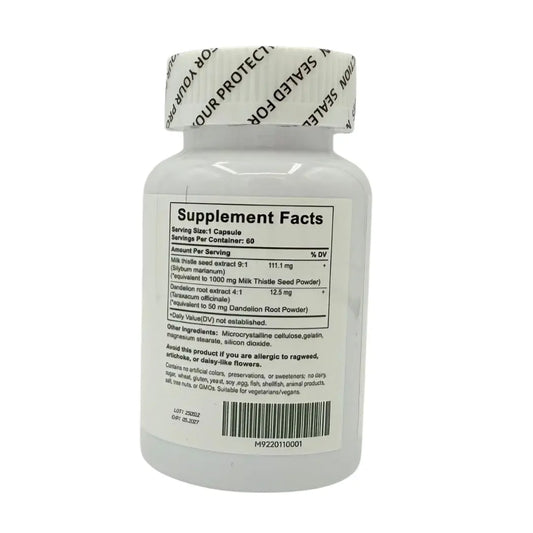 Organic Source – Milk Thistle 1000 mg 60 Capsules