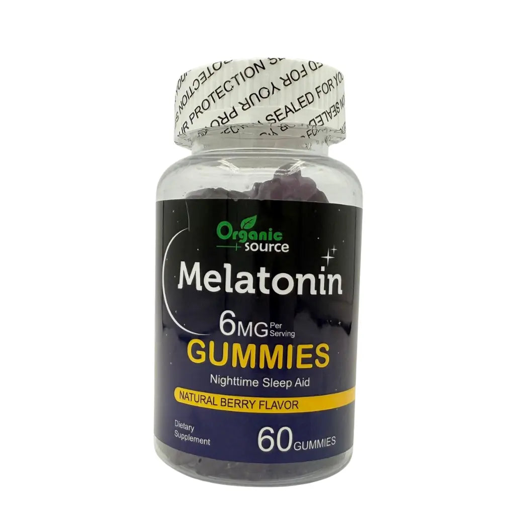 Organic Source – Melatonin 6 mg Gummies 60 Gummies