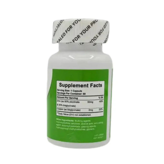 Pure Nature – Zinc Complex 50 mg 60 capsules