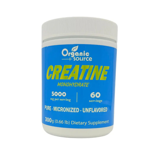 Organic Source – Creatine Monohydrate 5 g (300 g) powder