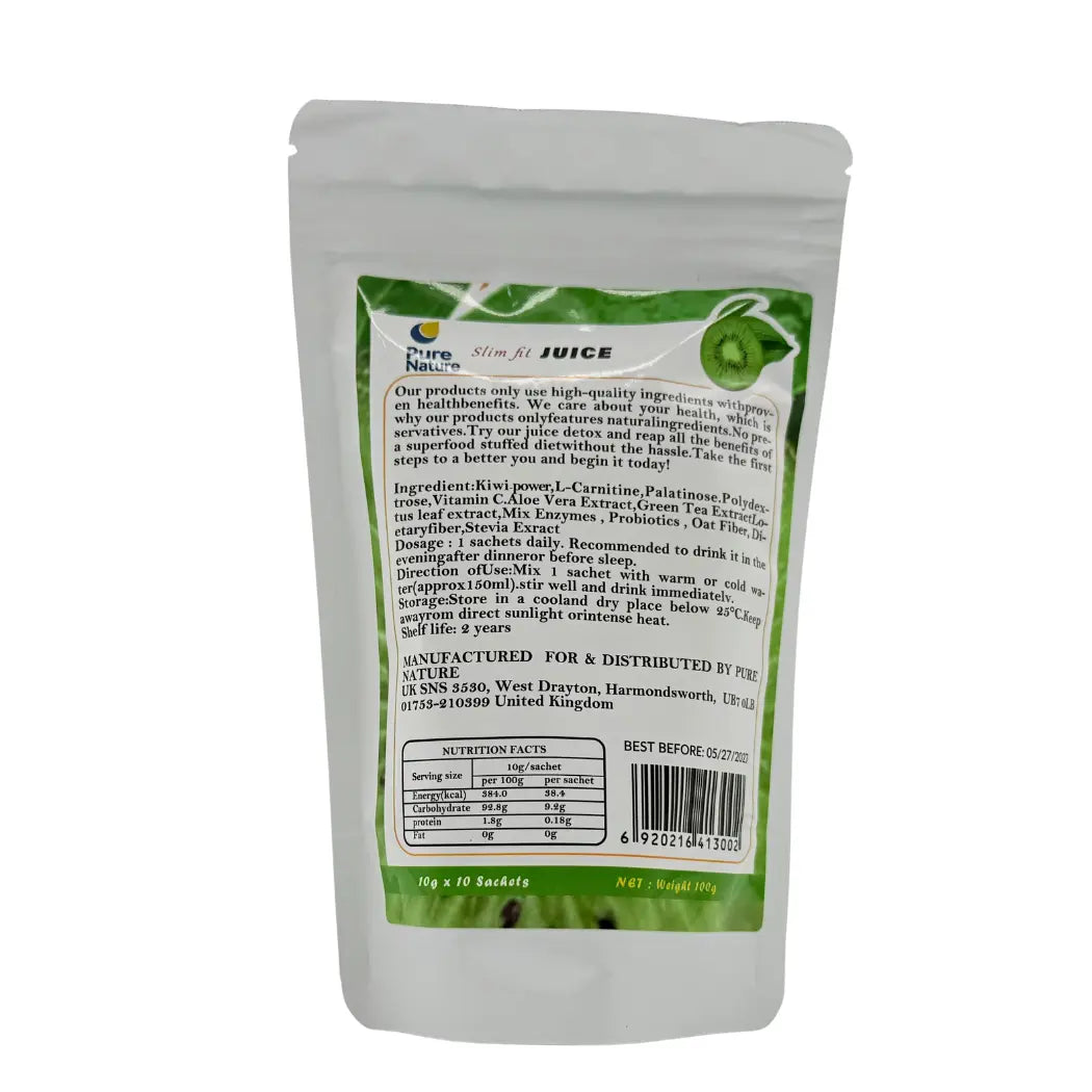 Pure Nature – Slim Fit Juice KIWI flavor