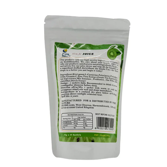 Pure Nature – Slim Fit Juice KIWI flavor
