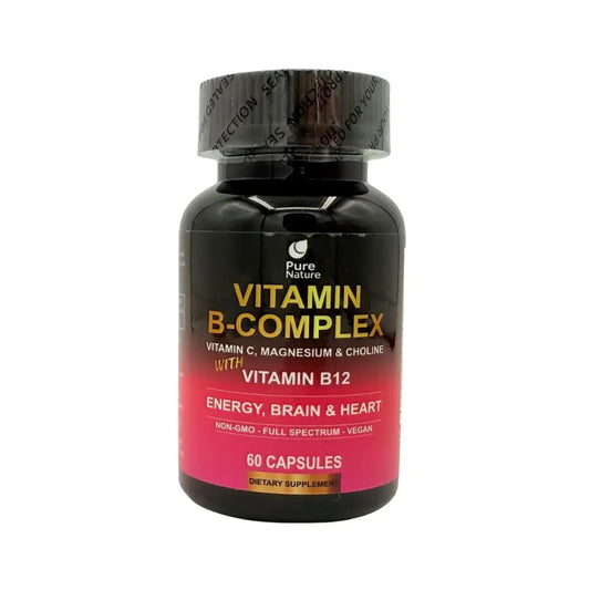Pure Nature – Vitamin B Complex 60 Capsules