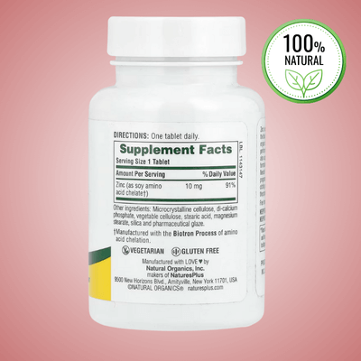 Zinc 10 mg – 90 Tablets