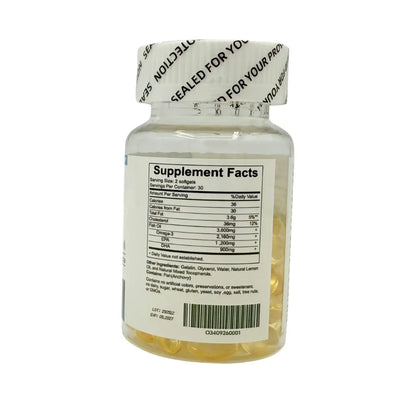 Organic Source – Omega 3 2100 mg 1200mg EPA + 900mg DHA 60 Capsules