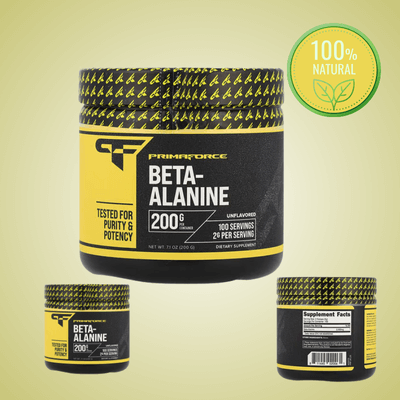 Pure Beta-Alanine 200g – Muscle Endurance Formula