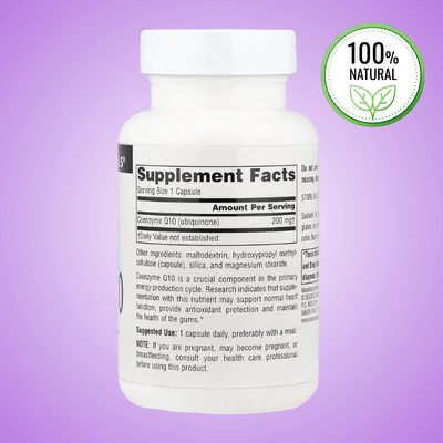 Powerful Coenzyme Q10 – 200 mg, 60 Capsules
