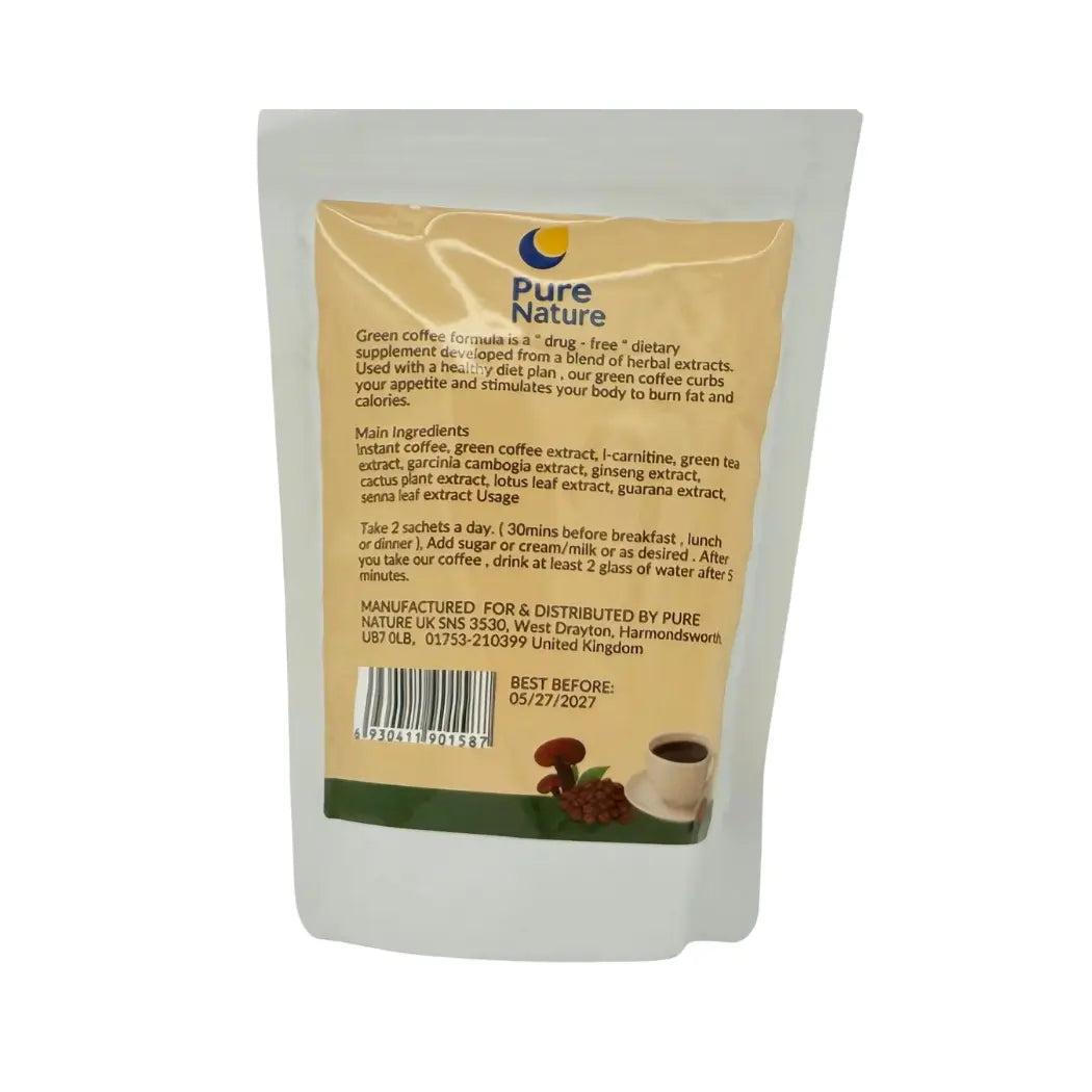 Pure Nature – Slim Green Coffee 18 Sachets