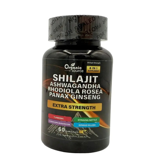 Organic Source – Shilajit 8in1 (60 Capsules)