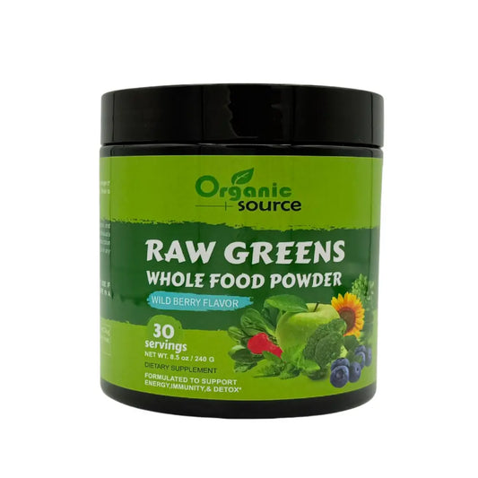 Organic Source – Raw Greens (30 Servings)