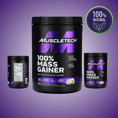100% Mass Gainer – Vanilla Milkshake (5.15 lb)