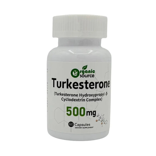 Organic Source – Turkesterone 500 mg (60 Capsules)